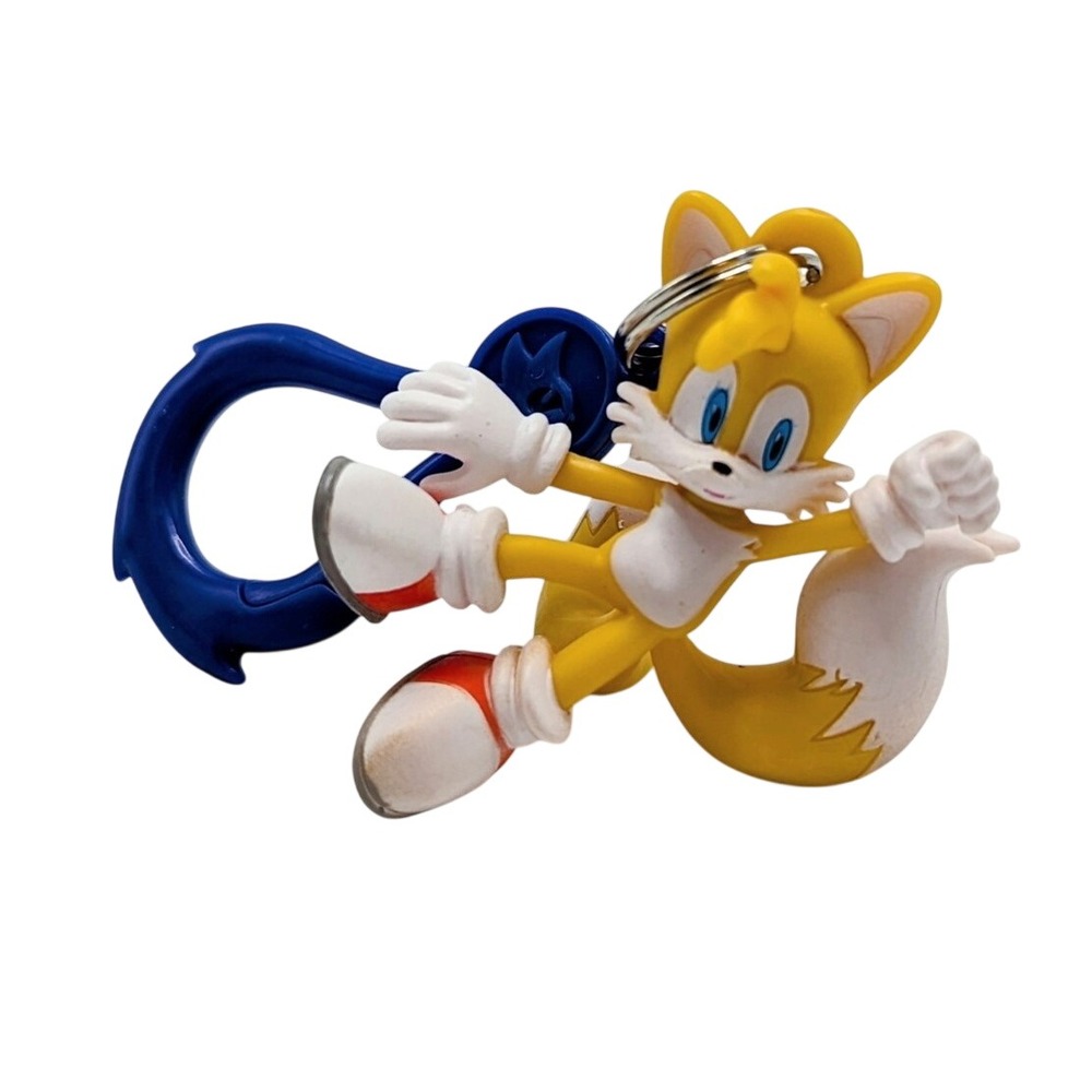 Just Toys Sonic The Hedgehog Series 2 Tails Figural Bag Clip